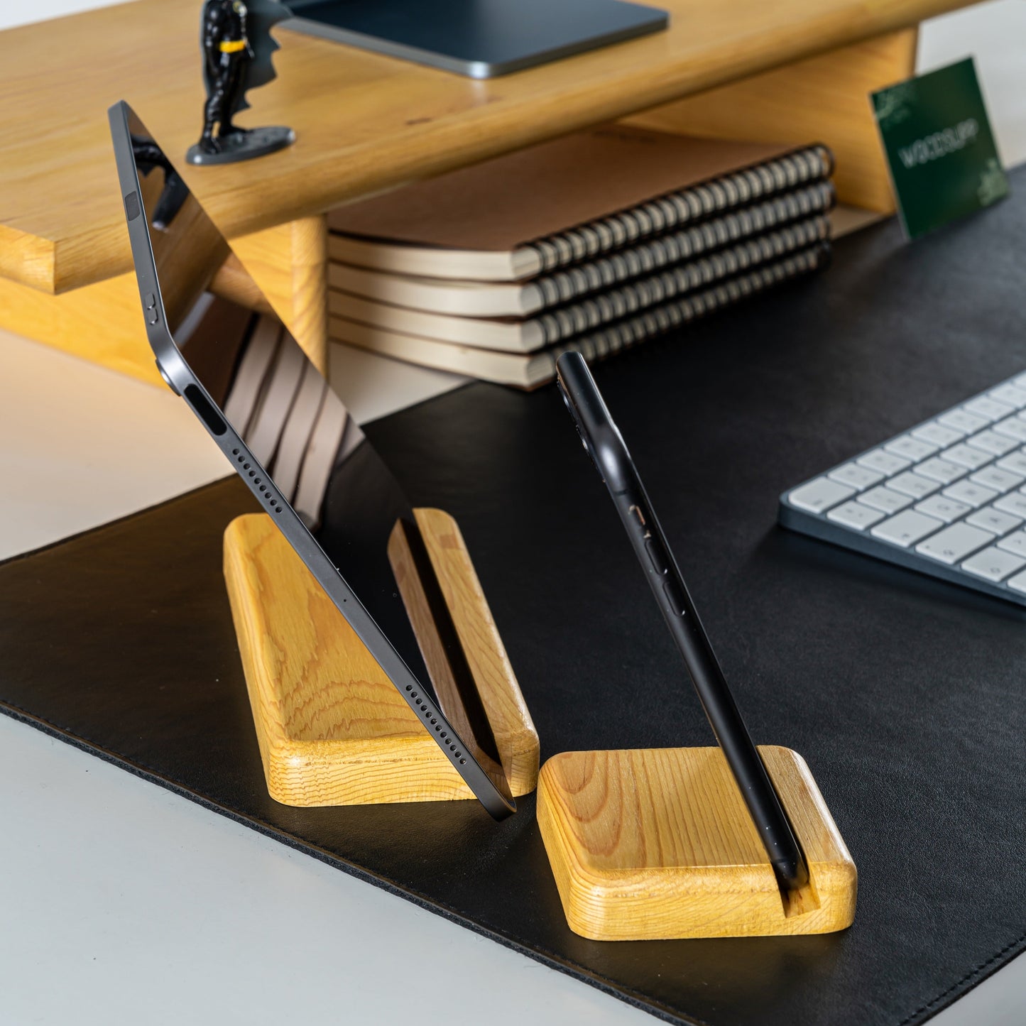 Ahşap Masaüstü Tablet Tutucu, Tablet Standı
