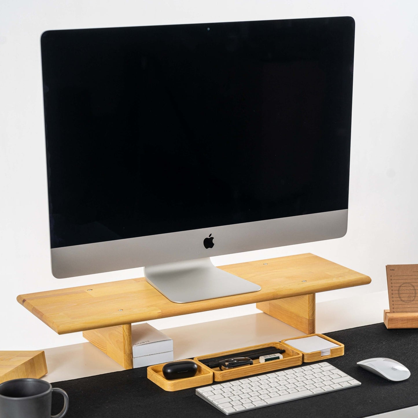 Ahşap Monitör Standı, Monitör Yükseltici